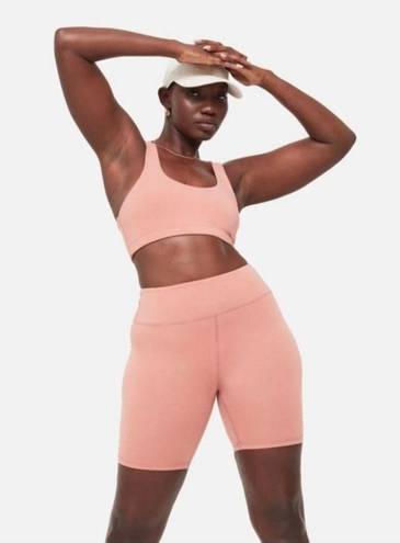 Mate the Label NWT  Rose Pink Organic Stretch Biker Short - Size XS