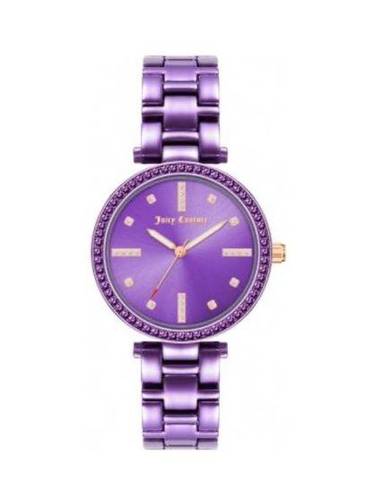 Juicy Couture NWT!  Black Label Purple Stone Wristwatch