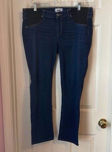 Paige  Maternity Manhattan bootcut ankle jeans EUC!!!