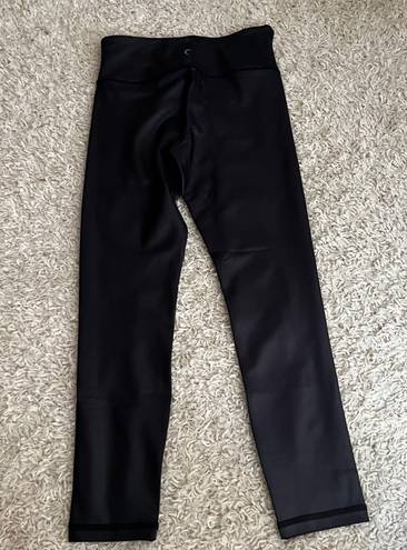 Zyia Active Faux Leather 7/8 Leggings Size 6/8