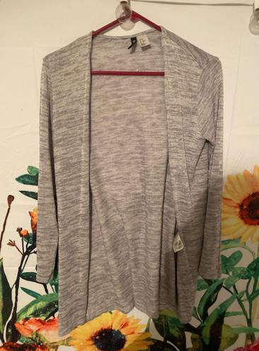 Divided Gray Light Cardigan