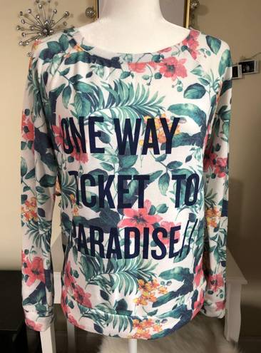 Authentic American Heritage Tropical Print Sweatshirt