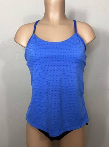 Nike New.  pacific blue swim/athletic top. Large.