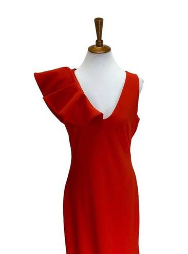 Badgley Mischka Badgley Mishka Bella Camille Gown Red Size 8 NWT Stealth Wealth Formal Glam