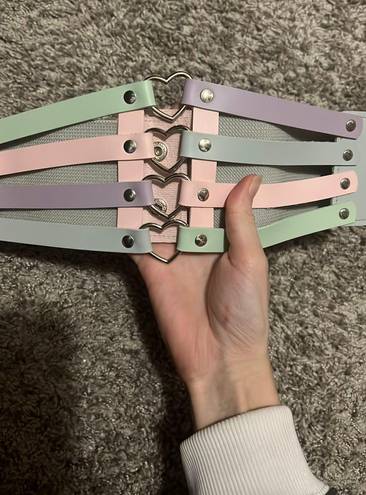 Pastel Heart Belt Multiple