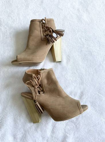 Qupid Heeled Boots