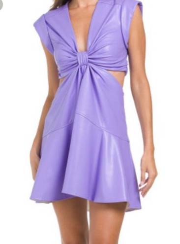 A.L.C. Purple leather Dress! 