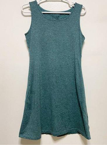 Patagonia  Sleeveless Seabrook Marled Heather Green Dress