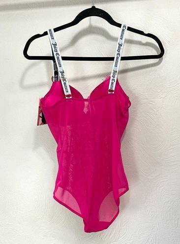 Juicy Couture COPY -  push-up lace&mesh Bodysuit