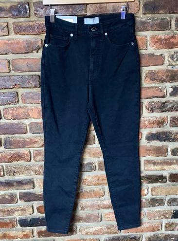 Everlane NWT  Black Coal Denim The Curvy Way High Organic Cotton Jeans 30 Crop