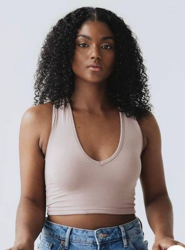 Klassy Network V-Neck Brami (Crop)