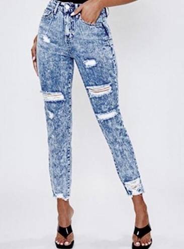 Ymi  Ankle High Rise Dream Fit Denim Jeans