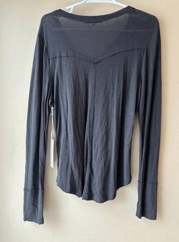 Young Fabulous and Broke  Button Down Blouse Size Large