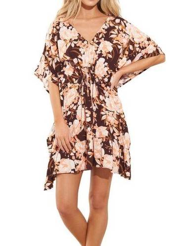 Maaji  NWT Floral Beach Pool Cover Up Dress Size Medium