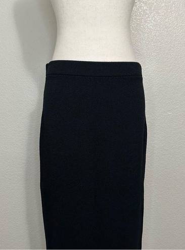 St. John  Basics Santana Knit Textured Essential Maxi Skirt