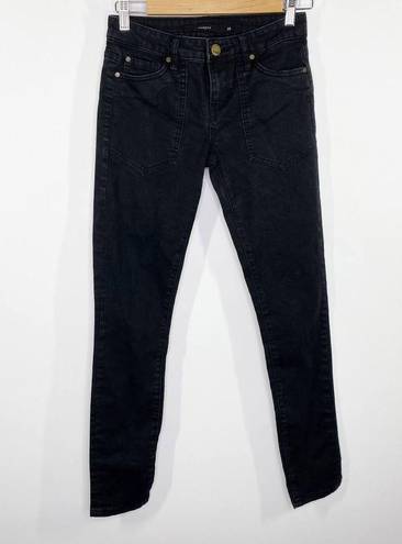 Harper  Black Cotton Blend Denim Skinny Jeans Women's Size 25