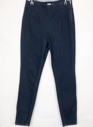 A New Day  High Rise Dark Wash Ankle Zip Jeggings Size 8