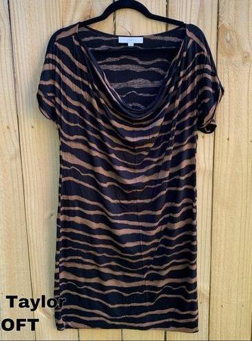 Loft 👀FINAL SALE 👉DONATING Ann Taylor  size m medium dress animal print