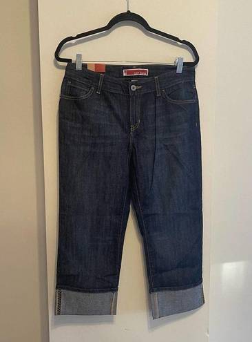 Gap  Jeans Dark Wash Kick Crop Denim Size 10R NEW WITH TAGS