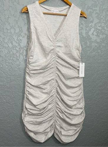 Kendall + Kylie  | NWT Grey Ruched Sleeveless Bodycon Dress