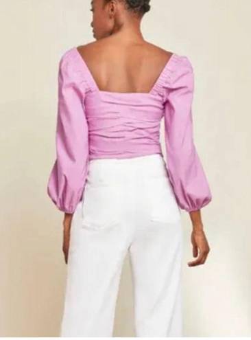 Veronica Beard  Kayla Top in Orchid. NWT. Size 12