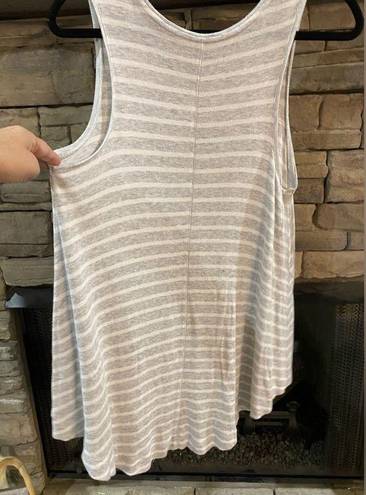 Merona  striped gray tank