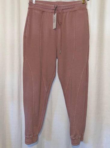 7 For All Mankind “Mauve” Dyed Drawstring Relaxed Jogger Sweatpants Medium 🆕