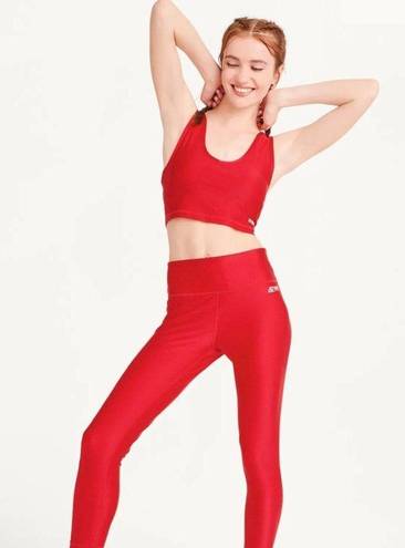 DKNY  Cropped Tank in Ski Patrol Red Size M MSRP $50 NWT