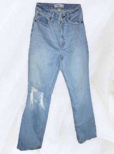 Abercrombie & Fitch  The 90's Straight Ultra high rise Size 26