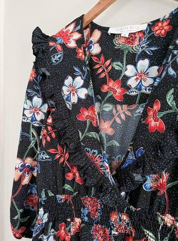 Hunter Bell  | Florence Dress | Desert Willow Blue Floral | Sz M