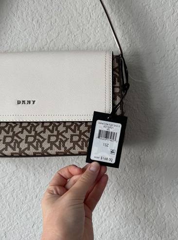 DKNY logo shoulder bag