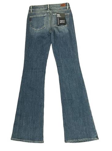 Paige  Skyline Boot Jeans Size 25 Blue Denim Transcend 2.0 Stretch Womens 27X33