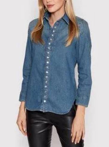 Zadig & Voltaire Thelmus Snap Chambray Shirt