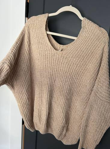 Elan Knit Cozy Cream Sweater