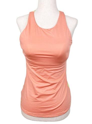 Patagonia  Women's Sideshore Tankini Tank Top Orange Yellow Neon 77245 Size Small