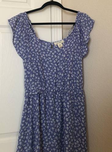 Jessica Simpson Blue Floral Summer Dress