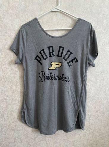 Rivalry Threads  women’s small Purdue Boilermakers gray top