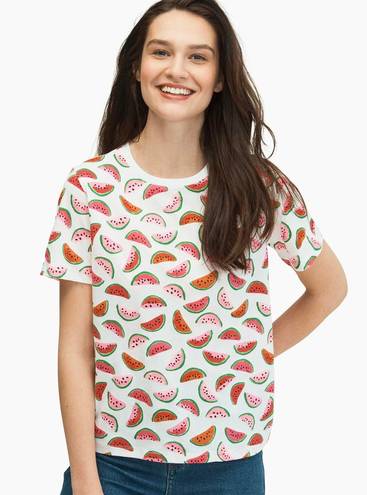 Kate Spade Watermelon M NWT Short Sleeve Tee Shirt