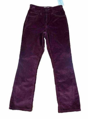 Universal Threads Women's High-Rise Corduroy Bootcut Jeans - Universal Thread Burgundy Size 00