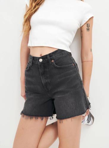 Reformation Wilder High Rise Relaxed Jean Shorts