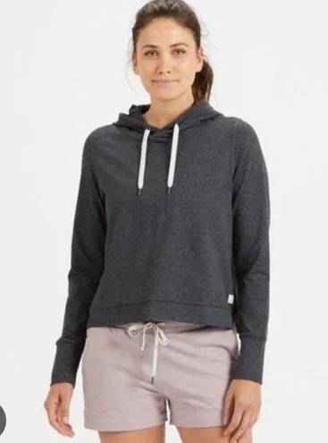 Vuori  Charcoal Gray Halo Essentials Hoodie