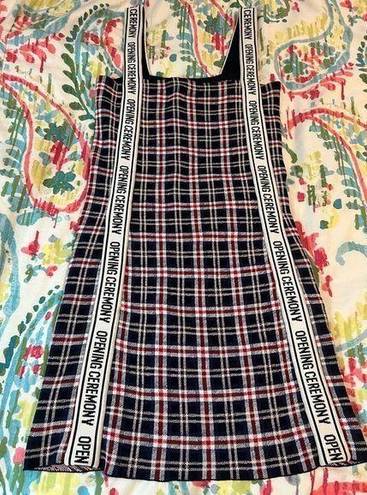 Opening Ceremony  Plaid Dress size small