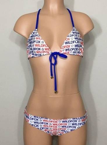 Wildfox New.  logo swimsuit. NWT