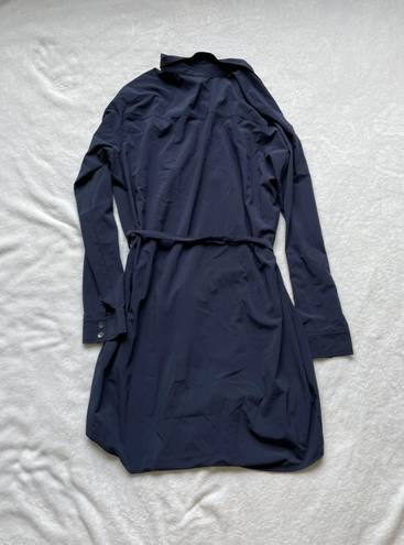 Eddie Bauer Navy Athletic Shirt Dress