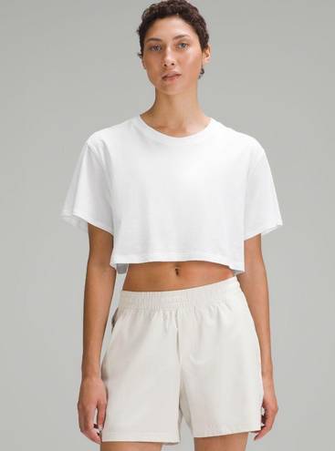 Lululemon All Yours Crop Tee