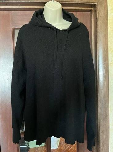 RD Style Ladies Large Black Hoodie Pullover