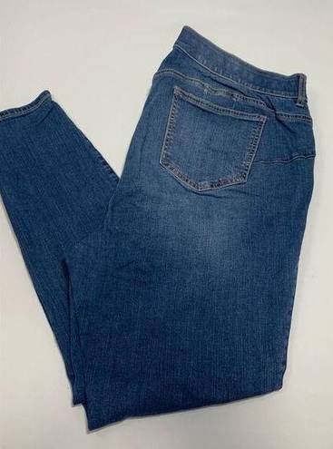 Torrid  Womens Denim Jeans Bombshell Skinny Blue Wash Size 22 Regular