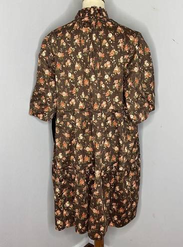 Tuckernuck  Crawford Dress Floral Rosewood Chintz Oversize Flutter Sleeve NWT 3XL