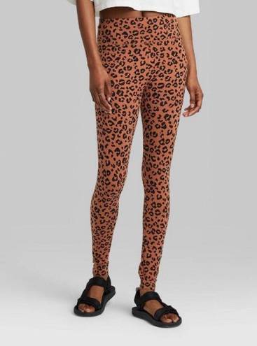 Wild Fable  Leopard Cheetah Print Leggings XL