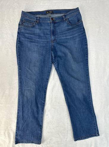 Lee  Relaxed Fit Straight Leg Plus Size 18 ^ 38x31 Blue Jeans Stretch High-Rise